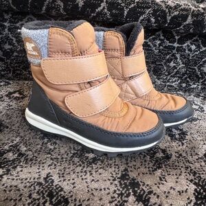 Sorel Kids Brown and Black Boots